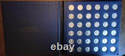 The Franklin Mint Presidential Treasury of 36Commemorative Medals 1/20,000 26mm