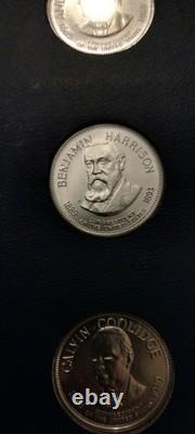 The Franklin Mint Presidential Treasury of 36Commemorative Medals 1/20,000 26mm