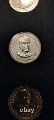 The Franklin Mint Presidential Treasury of 36Commemorative Medals 1/20,000 26mm