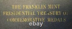 The Franklin Mint Presidential Treasury of 36Commemorative Medals 1/20,000 26mm