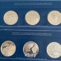 The Franklin Mint Special Commemorative Issues of 1973 LTD 1st Ed. SILVER Proofs