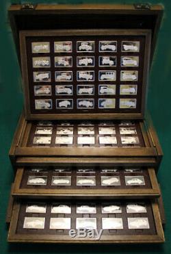 The Franklin Mint Sterling Silver Centennial Car Ingot Collection