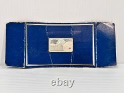 The Franklin Mint Thai Lapidary Bangkok Thailand 925 Sterling Silver Bar & Ruby