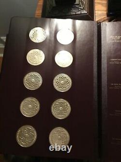 The Franklin Mint The Genius Of Michael Angelo Sterling Silver 60 Coin Set