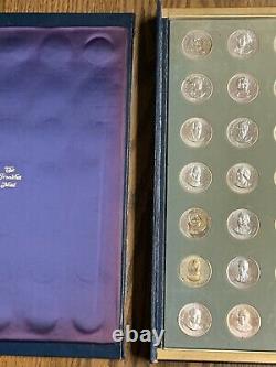 The Franklin Mint, Treasury Of Presidential Commemorative Medals Set, Silver