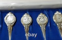 The Franklin Mint Zodiac Spoons Signature Edition 1st Ever Franklin Mint Set