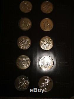 The Genius Of Michelangelo 60 Coin/medal Sterling Proof Set By Franklin Mint