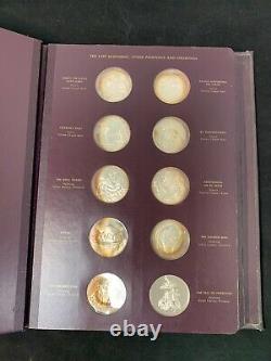 The Genius Of Michelangelo Franklin Mint Sterling Silver Coin Medallions