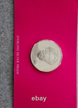 The Genius of Michelangelo 1.26 oz Sterling Silver Medal St. Peter Franklin mint