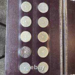 The Genius of Michelangelo Franklin Mint 60 Sterling Silver COIN 75.6 Troy OZ SS