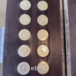 The Genius of Michelangelo Franklin Mint 60 Sterling Silver COIN 75.6 Troy OZ SS