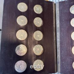 The Genius of Michelangelo Franklin Mint 60 Sterling Silver COIN 75.6 Troy OZ SS