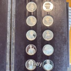 The Genius of Michelangelo Franklin Mint 60 Sterling Silver COIN 75.6 Troy OZ SS