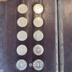 The Genius of Michelangelo Franklin Mint 60 Sterling Silver COIN 75.6 Troy OZ SS