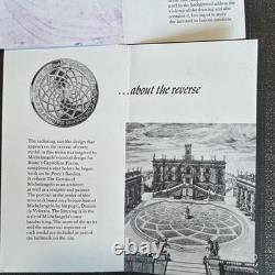 The Genius of Michelangelo Franklin Mint 60 Sterling Silver COIN 75.6 Troy OZ SS