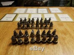 The Gold & Silver Edition Civil War Chess Set (Franklin Mint 1988)