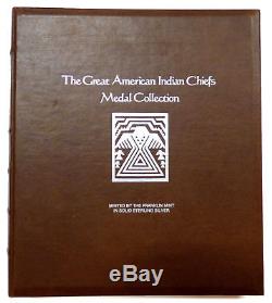 The Great American Indian Chiefs Sterling Silver Medal Collection Franklin Mint
