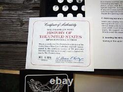 The History of the United States USA Mini-Coin Collection (Franklin Mint, 1976)