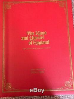 The Kings & Queens of England 1ST Edition Sterling Silver Proof Franklin Mint