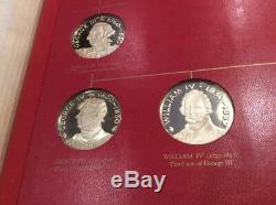 The Kings and Queens of England First Edition Sterling Silver Proof Set (55oz)