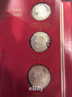 The Kings and Queens of England First Edition Sterling Silver Proof Set (55oz)