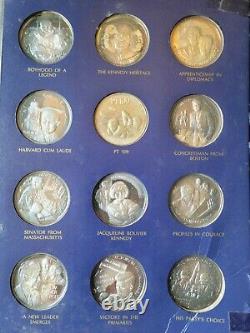 The Legacy of John F. Kennedy 1oz coins. 999 Silver Medal Set Vintage coin 36