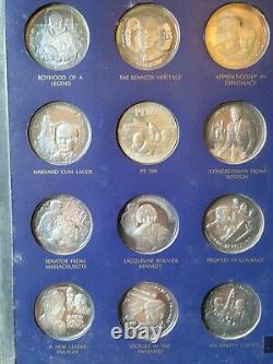 The Legacy of John F. Kennedy 1oz coins. 999 Silver Medal Set Vintage coin 36