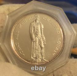 The Nations Monuments Set of 3 Silver Medallions International Numismatic Agency