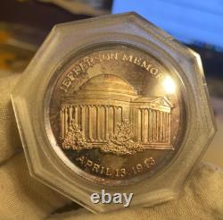 The Nations Monuments Set of 3 Silver Medallions International Numismatic Agency