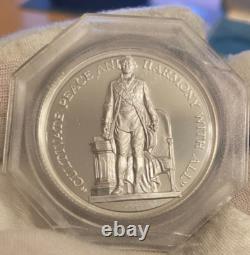 The Nations Monuments Set of 3 Silver Medallions International Numismatic Agency
