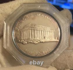 The Nations Monuments Set of 3 Silver Medallions International Numismatic Agency