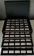 The Official Air And Space Ingot Collection 100 Sterling Silver Bars Very Rare