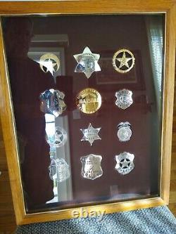 The Official Badges of the Great Western Lawmen, Franklin Mint, Sterling Silver