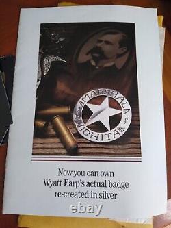 The Official Badges of the Great Western Lawmen, Franklin Mint, Sterling Silver