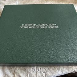 The Official Gaming Coins Of The Worlds Great Casino withBox and COA