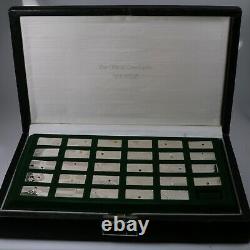 The Official Gem-Ingots 29 Piece Set The Franklin Mint 1978