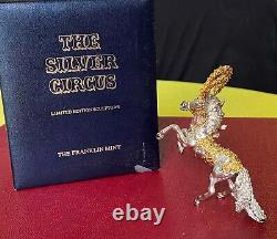 The Silver Circus Franklin Mint The Dancing Horse 1976