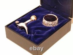 The Silver Circus THE PERFORMING SEAL Franklin Mint Brastoff sculpture sterling