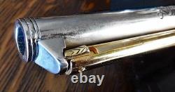 Toy Franklin Mint General George Custer's. 36 Caliber Gold And Silver Revolver