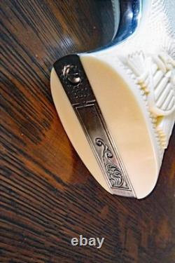 Toy Franklin Mint General George Custer's. 36 Caliber Gold And Silver Revolver