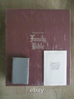 UNOPENED MIB The Franklin Mint Family Bible Sterling Silver King James Version
