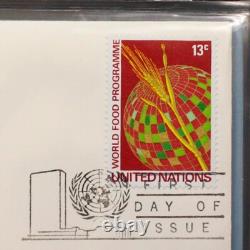United Nations First Day Covers Complete 1st ed. Medallic & Stamp Album 1971