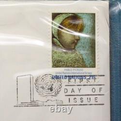 United Nations First Day Covers Complete 1st ed. Medallic & Stamp Album 1971