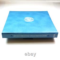 United Nations First Day Covers Complete 1st ed. Medallic & Stamp Album 1975