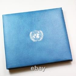 United Nations First Day Covers Complete 1st ed. Medallic & Stamp Album 1975