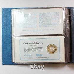 United Nations First Day Covers Complete 1st ed. Medallic & Stamp Album 1975