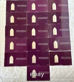 VERY RARE Franklin Mint Books Of The Bible Lot of 16 in Original Packaging