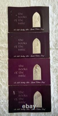 VERY RARE Franklin Mint Books Of The Bible Lot of 16 in Original Packaging
