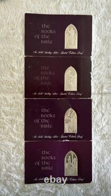 VERY RARE Franklin Mint Books Of The Bible Lot of 16 in Original Packaging