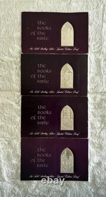 VERY RARE Franklin Mint Books Of The Bible Lot of 16 in Original Packaging